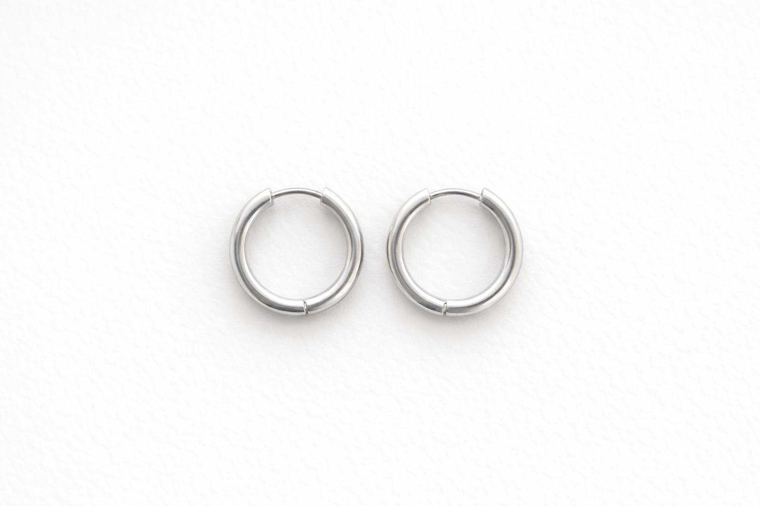 Créoles rondes argent 17 mm