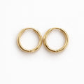 Créoles rondes or 17 mm