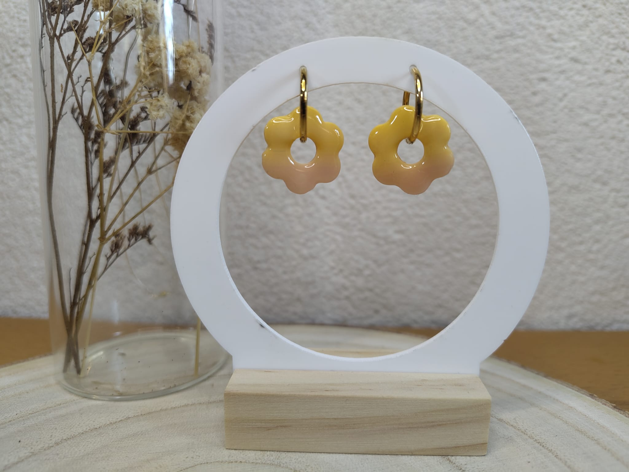 Pampilles Josia dégradé orange pastel