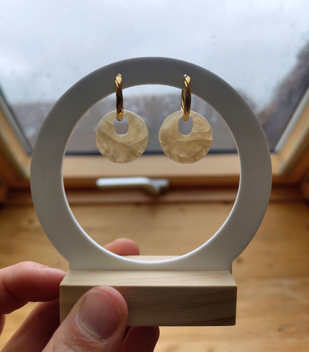 Pampilles Ronda beige translucide