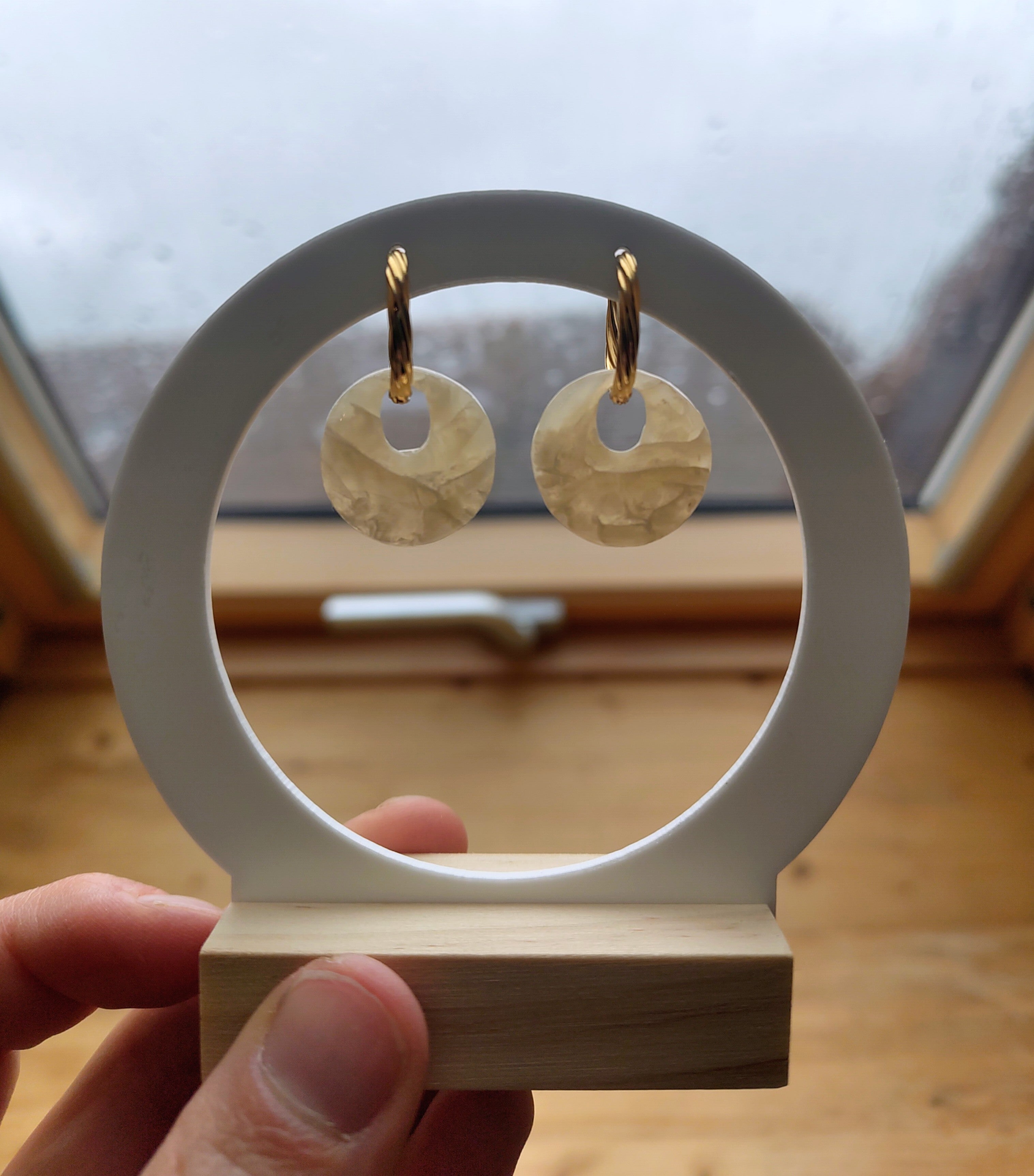 Pampilles Ronda beige translucide