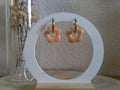 Pampilles Velya dégradé orange pastel